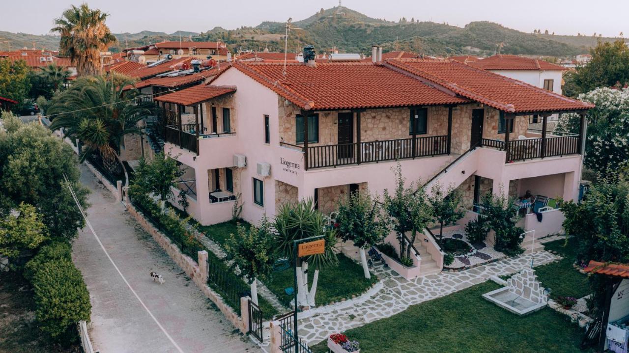 Liogerma Apartments Pefkochori Bagian luar foto